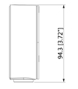 DAHUA PFA134 - Caja de conexiones para camaras bullet HFAW1000R