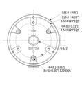 DAHUA PFA137 - Caja de conexiones compatible con series /