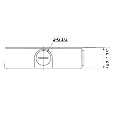 DAHUA PFA137 - Caja de conexiones compatible con series /