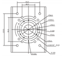 DAHUA PFA150 - Montaje para poste compatible con camaras PTZ