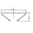 DAHUA PFA150 - Montaje para poste compatible con camaras PTZ