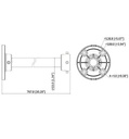 DAHUA PFB220C- Montaje de Techo para Camaras Dahua Mini Domo