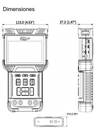 DAHUA PFM900-E - Probador de Video IP y HDCVI/ Soporta