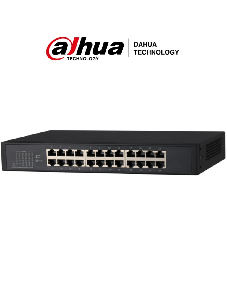 DAHUA PFS3024-24GT - Switch Gigabit de 24 Puertos No Administrable/