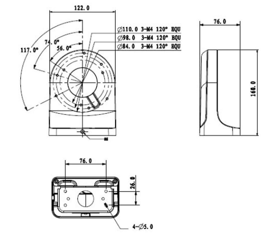 DAHUA SD22204IGCPAK - Camara mini PTZ de 2 MP 