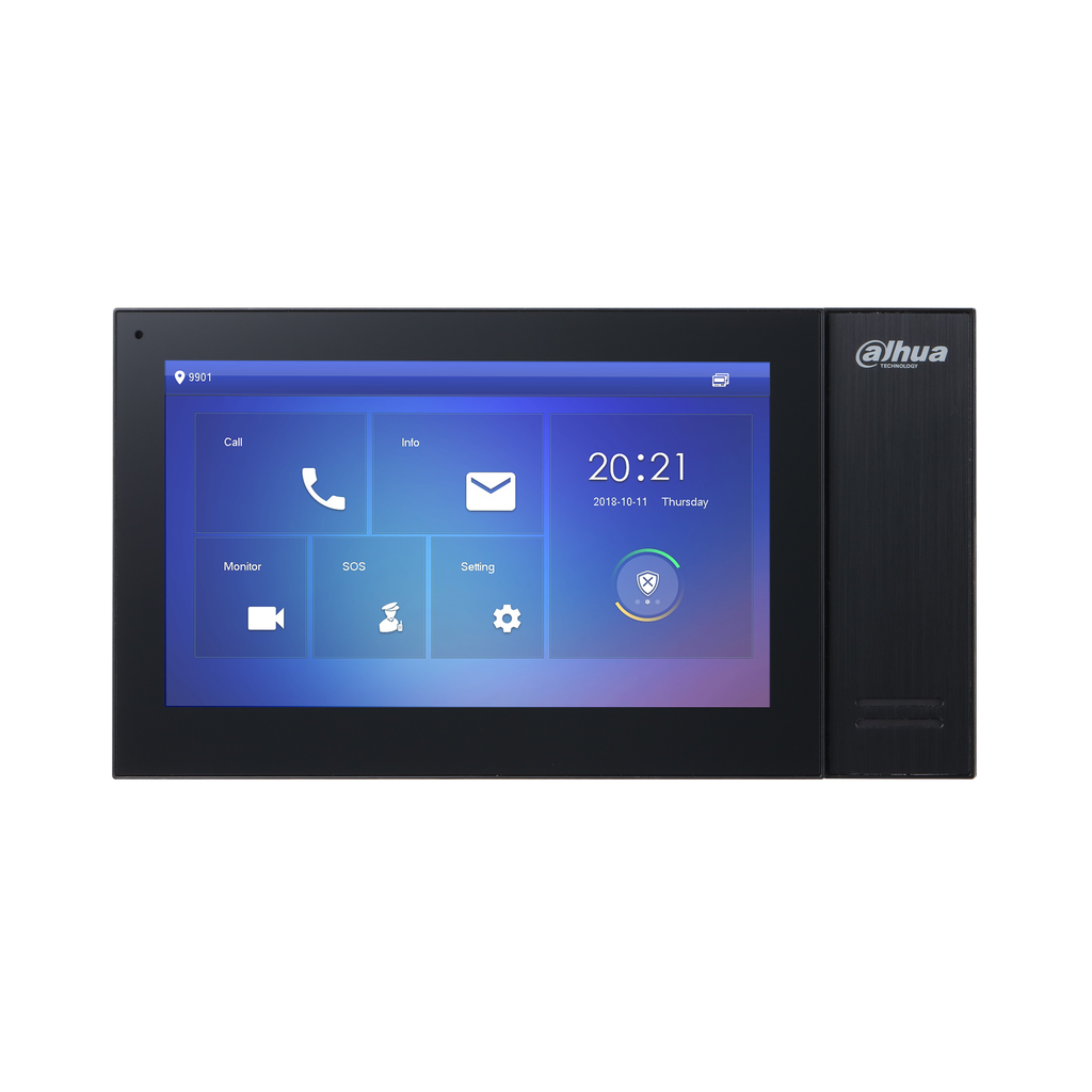 DAHUA VTH2421FB-P - Monitor IP Touch de 7 pulgadas/ Serie
