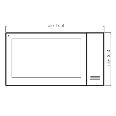DAHUA VTH2421FW-P- Monitor IP Touch de 7 pulgadas/ Serie Pro/
