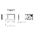 DAHUA VTH2621GW-P - Monitor IP Touch de 7 Pulgadas/ Serie