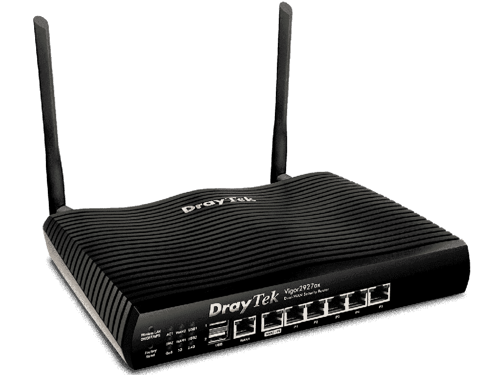 DRAYTEK VIGOR2927AC- Ruteador Inalambrico Multi WAN/ 1 Puertos WAN GE