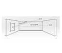 DSC PG9922 - Detector Inalambrico de Ruptura de Cristal 