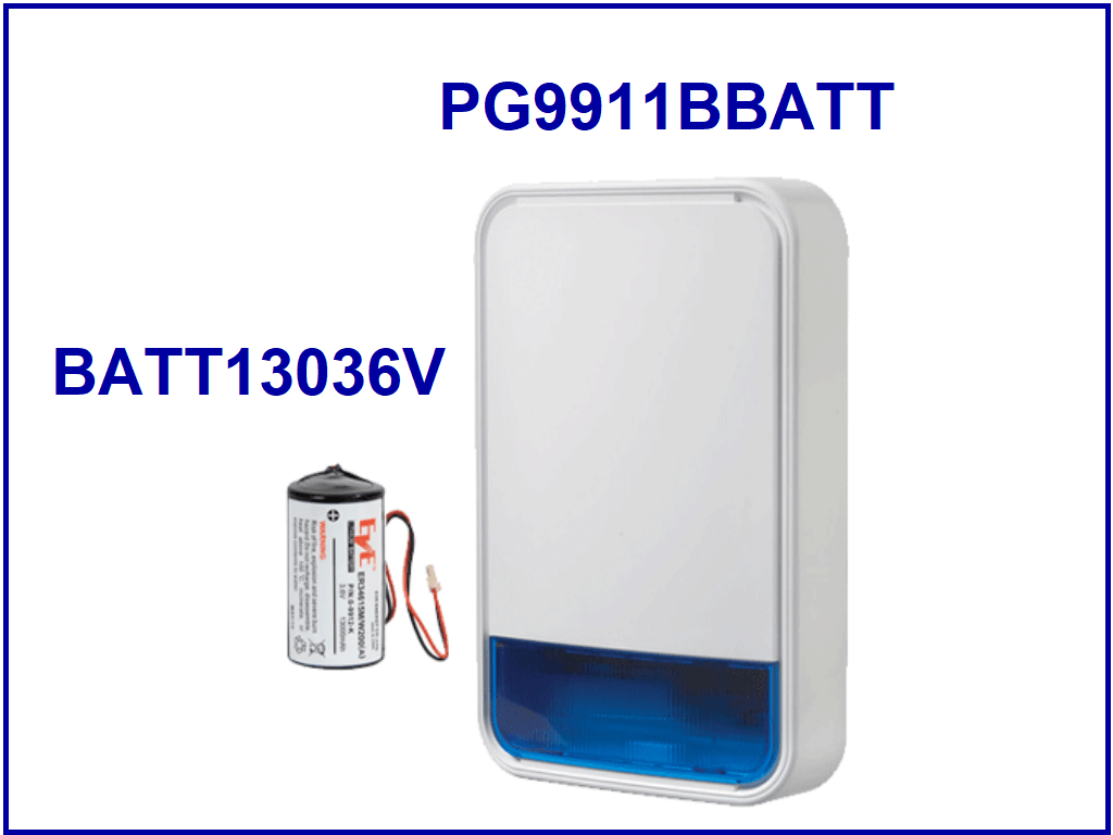 DSC-BATT13036V- Bateria De Litio 3.6 Vcd. 13.0 Ah. Para Sirena