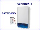 DSC-BATT13036V- Bateria De Litio 3.6 Vcd. 13.0 Ah. Para Sirena