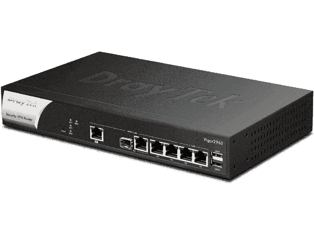 DrayTek VIGOR2962- Ruteador Multi-WAN Balanceador de cargas/ Ideal para PyMEs/