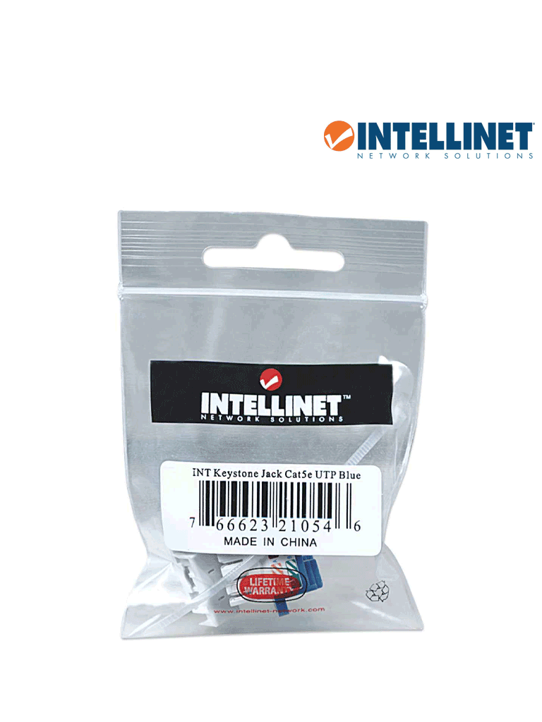 INTELLINET 210546 - Jack CAT 5e / De impacto 110