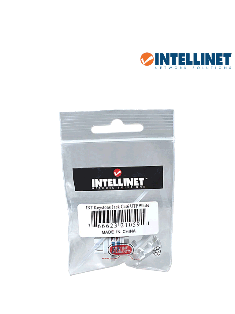 INTELLINET 210591 - Jack RJ45 CAT6 Keystone / de impacto