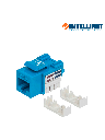 INTELLINET 210737 - Jack RJ45 CAT6 Keystone / de impacto