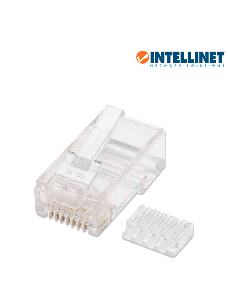 INTELLINET 503006 - Plug RJ45 CAT6 solido UTP / Bote