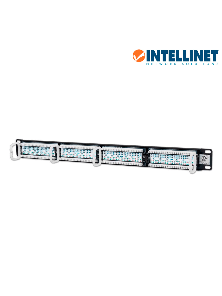 INTELLINET 513555 - Panel de Parcheo Cat5e 24 puertos, UTP,