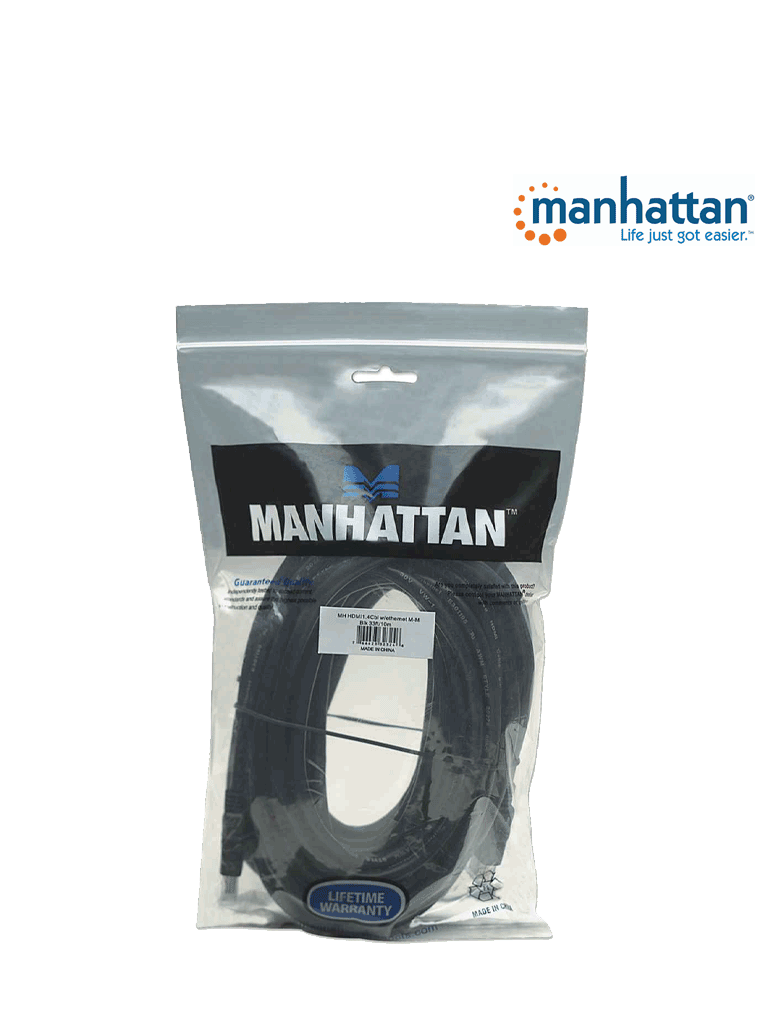 MANHATTAN 323246 - Cable HDMI de Alta Velocidad de 10