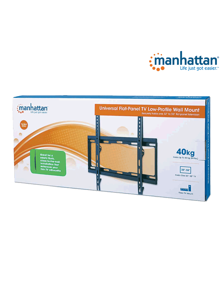 MANHATTAN 460934 - Soporte de Pared Para Pantalla de 32