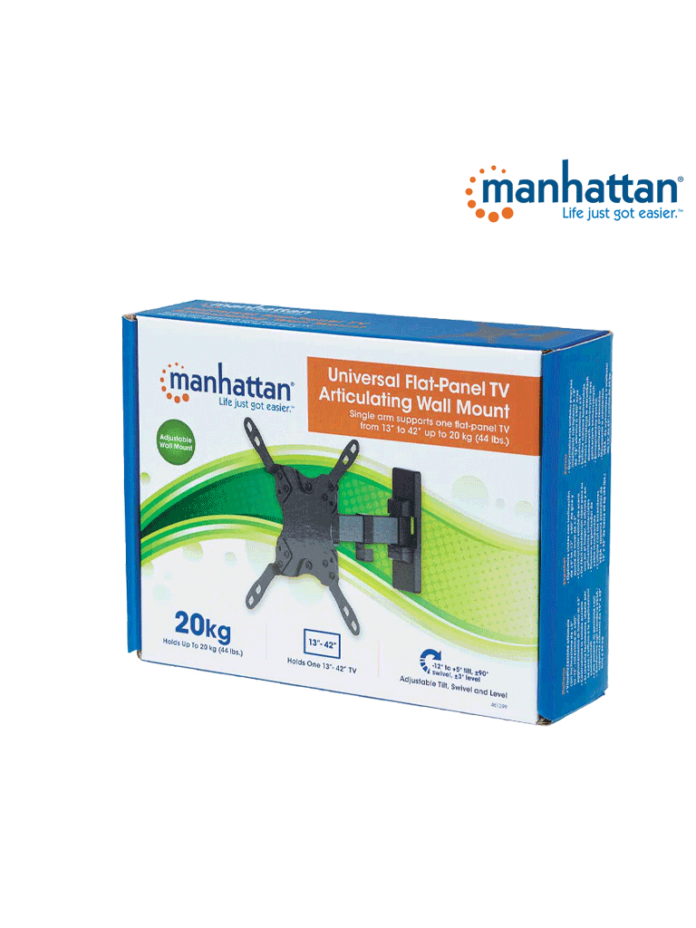 MANHATTAN 461399 - Soporte para Pantalla de 13 a 42