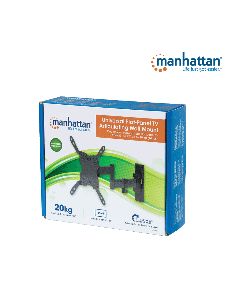 MANHATTAN 461405 - Soporte para Pantallas de 13 a 42