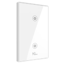 NGTECO NGS102 - Apagador Inteligente WiFi 2 Botones Touch /
