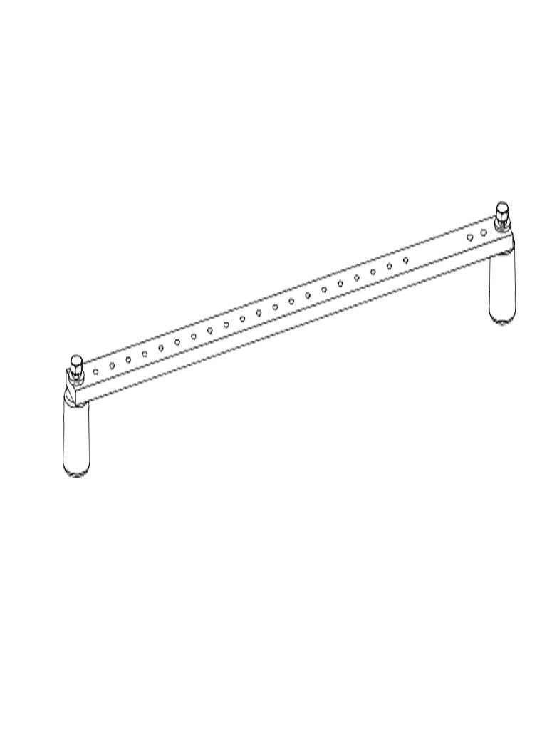 PARRES BCU1/4X1X19-INOX Barras de Conexión a Tierra / Diseñadas para