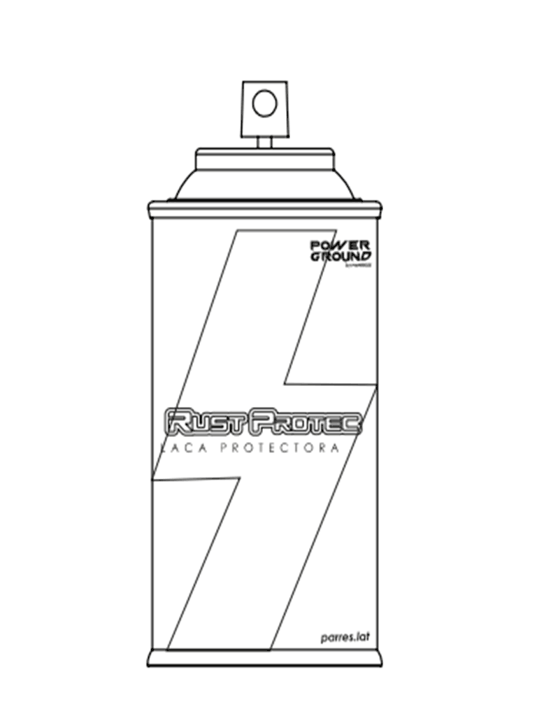 PARRES SRP-140 SPRAY RUST PROTEC PARRES 140 ML / Recubrimiento