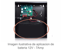 SAXXON CBAT7AH - Bateria de respaldo de 12 volts libre