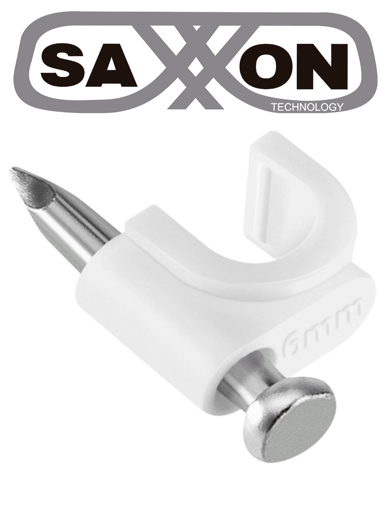 SAXXON GRA955B - Bolsa de 50 grapas de pared/ Color