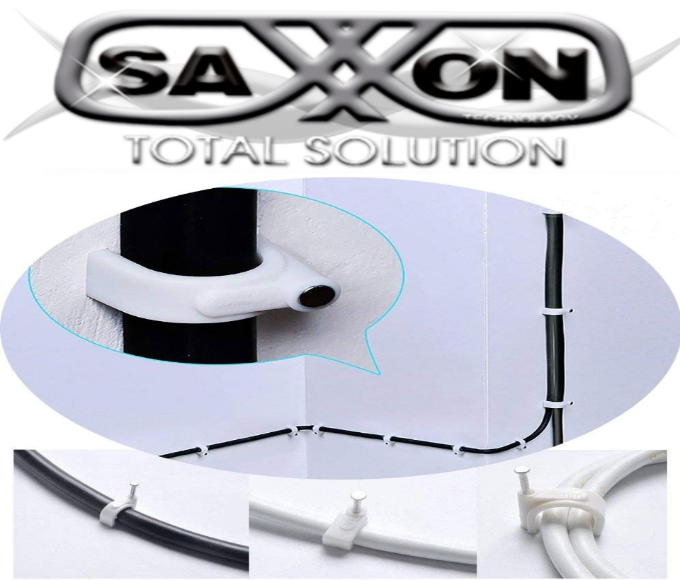 SAXXON GRA955B - Bolsa de 50 grapas de pared/ Color