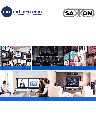 SAXXON LKV223 - Kit extensor de video HDMI/ Resolucion 1080P/