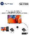 SAXXON LKV223KVM - Kit Extensor KVM de Video HDMI y