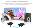 SAXXON LKV373KVM- Kit Extensor HDMI/KVM para Hasta 120 metros/ Resolución