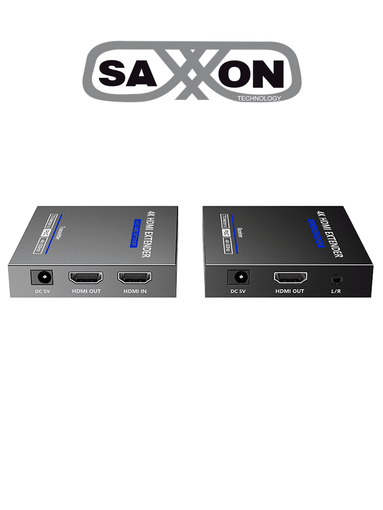 SAXXON LKV565P- Kit extensor HDMI de 2 Puertos/ Hasta 70