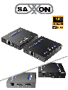 SAXXON LKV565P- Kit extensor HDMI de 2 Puertos/ Hasta 70