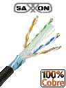 SAXXON OFTPCAT6COPEXT - Bobina de Cable FTP Cat6 100% Cobre/
