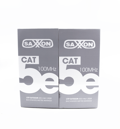 SAXXON OUTPCAT5ECOPEXT - Cable UTP 100% cobre / Categoria 5E