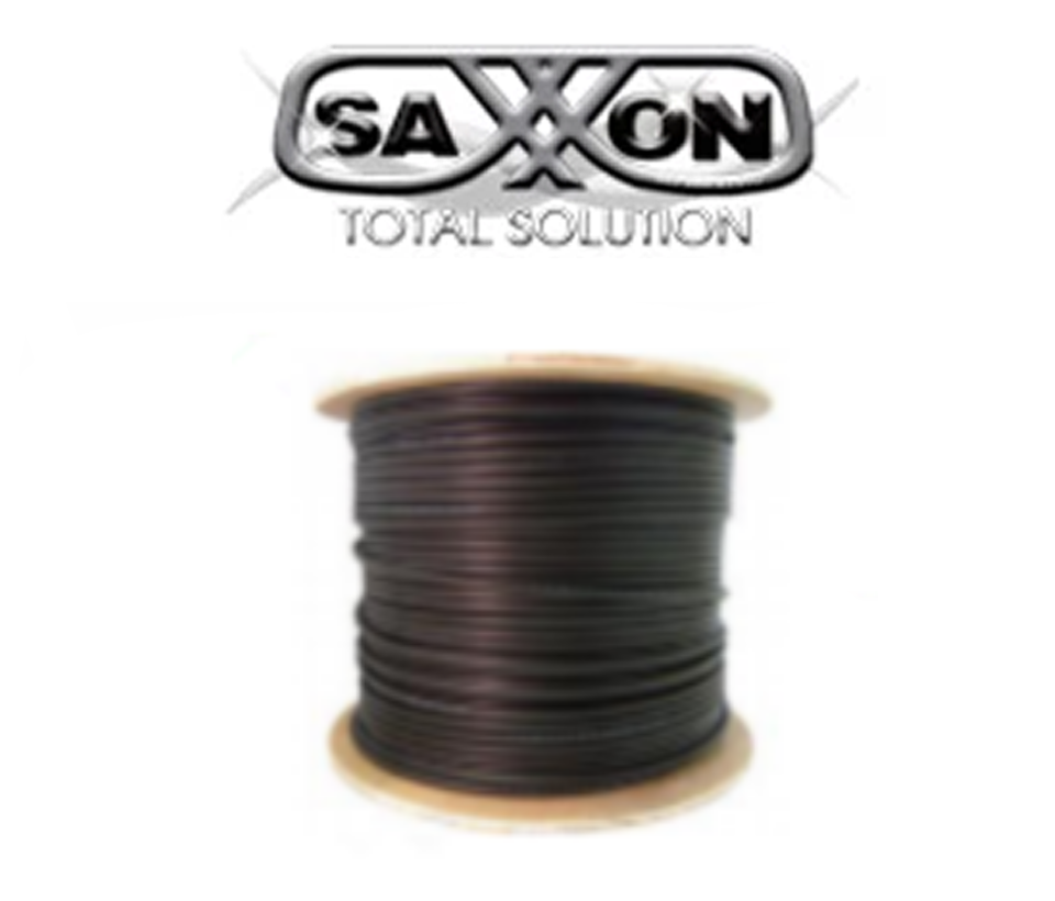 SAXXON OUTPCAT5EGCOPEXT- Cable UTP 100% cobre de 305M/ Categoria 5e