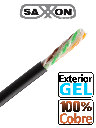 SAXXON OUTPCAT6GCOPEXT- Bobina de Cable UTP Cat6 100% Cobre con