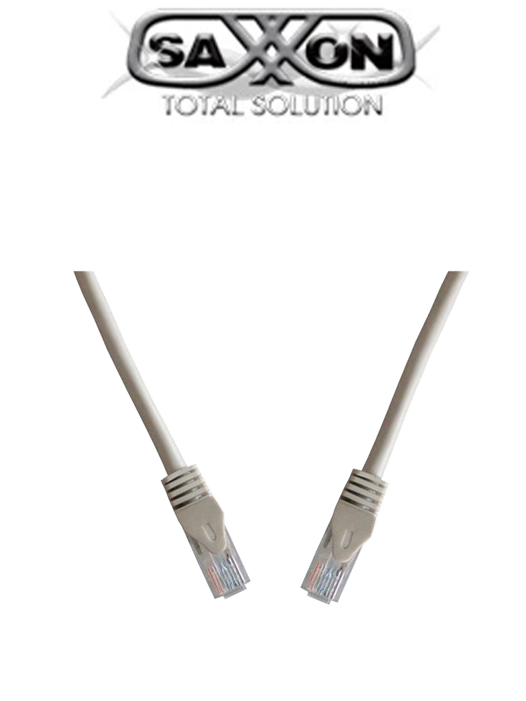 SAXXON P63UG- Cable patch cord UTP 3 Metros/ CAT 6/