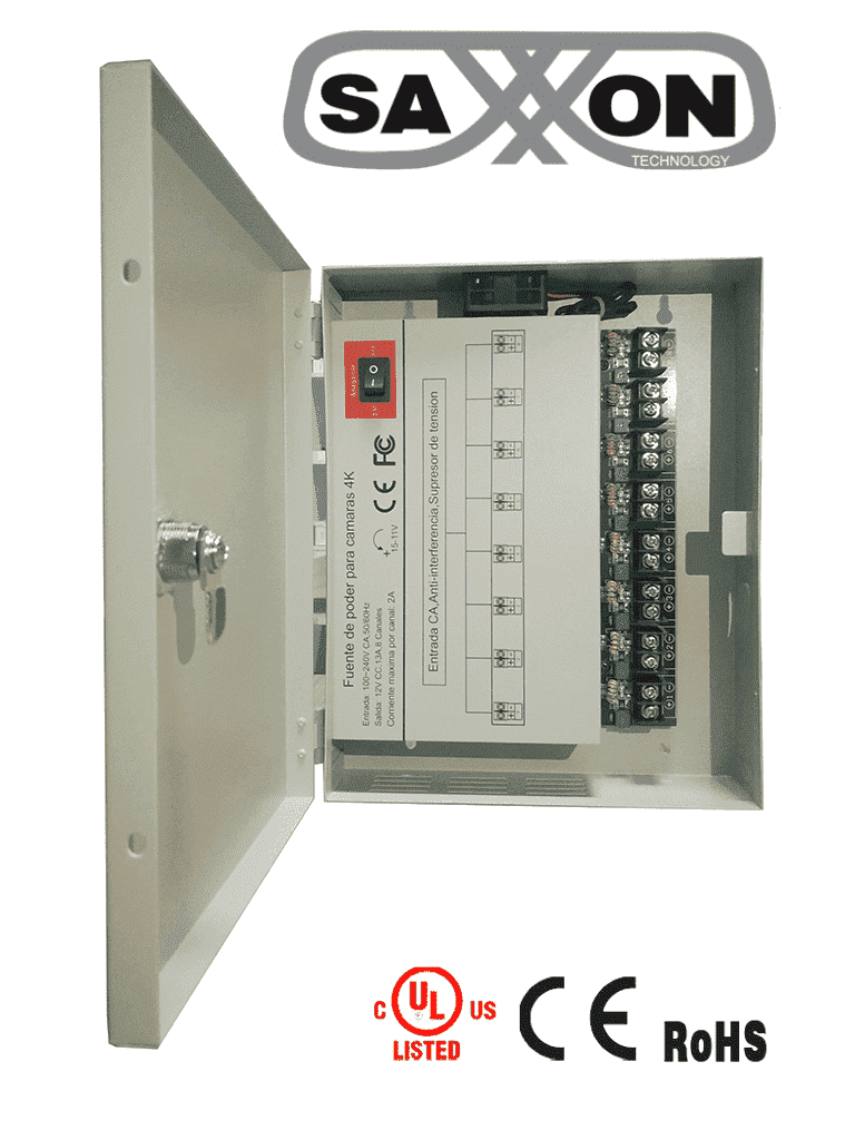 SAXXON PSU1213D8H- Fuente de Poder Profesional de 11 a 15