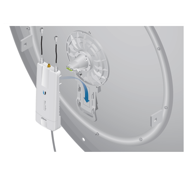 UBIQUITI AF-5G34-S45 - Antena Direccional AirFiber X para Radio Conectorizado