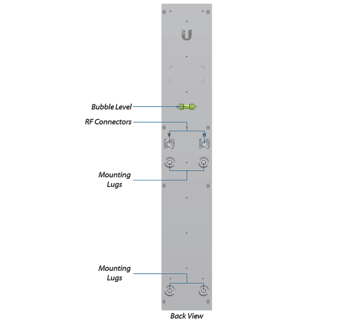 UBIQUITI AM-5G17-90 - Antena sectorial Airmax 5GHz / Exterior /
