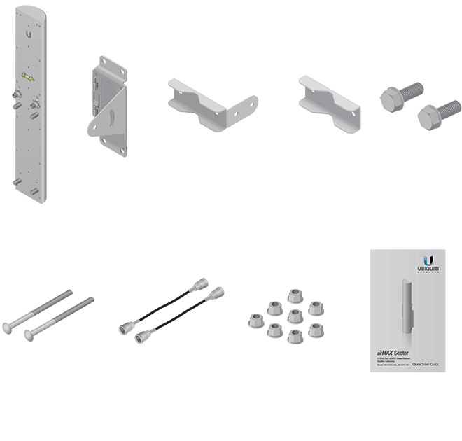 UBIQUITI AM-5G17-90 - Antena sectorial Airmax 5GHz / Exterior /