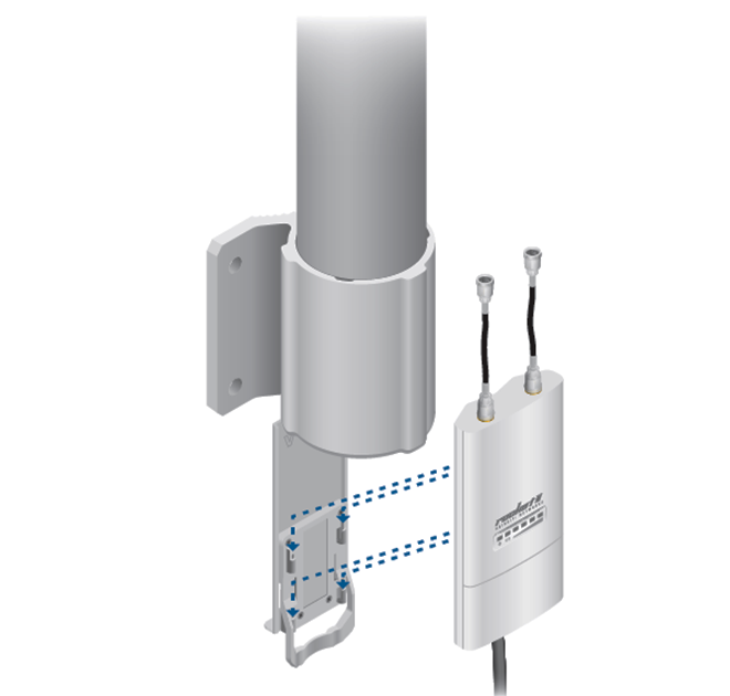 UBIQUITI AMO-2G10 - Antena Omnidireccional para access point / 2.4GHz