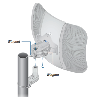 UBIQUITI LITEBEAM AC LBE-5AC-GEN2	- Radio con antena integrada Airmax AC