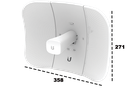 UBIQUITI LITEBEAM AC LBE-5AC-GEN2	- Radio con antena integrada Airmax AC