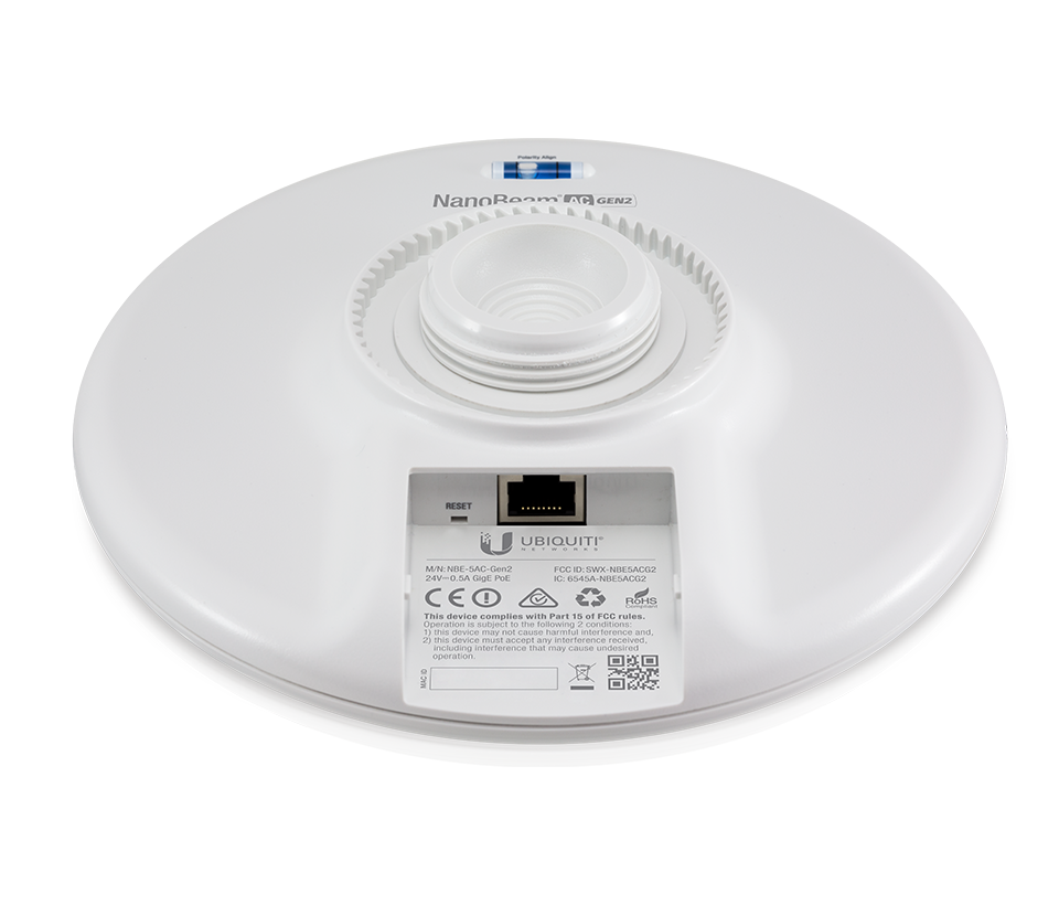 UBIQUITI NANOBEAM AC NBE-5AC-GEN2 - Radio con antena integrada Airmax